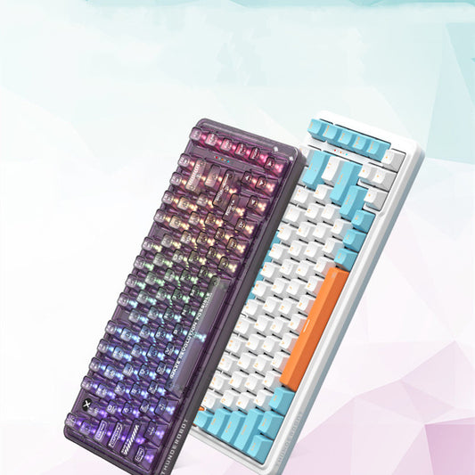 3 mode Wireless Bluetooth Mechanical Keyboard