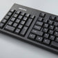 Elegant Black Wired USB Keyboard