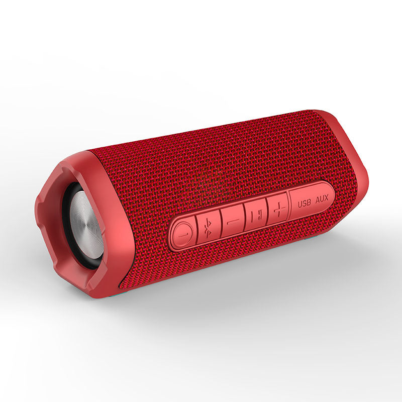 Portable Waterproof Bluetooth Speaker with Fabric Covering