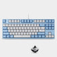 Mechanical Keyboard Sea Rhyme Light Blue Cyan Axis Red Axis Gaming