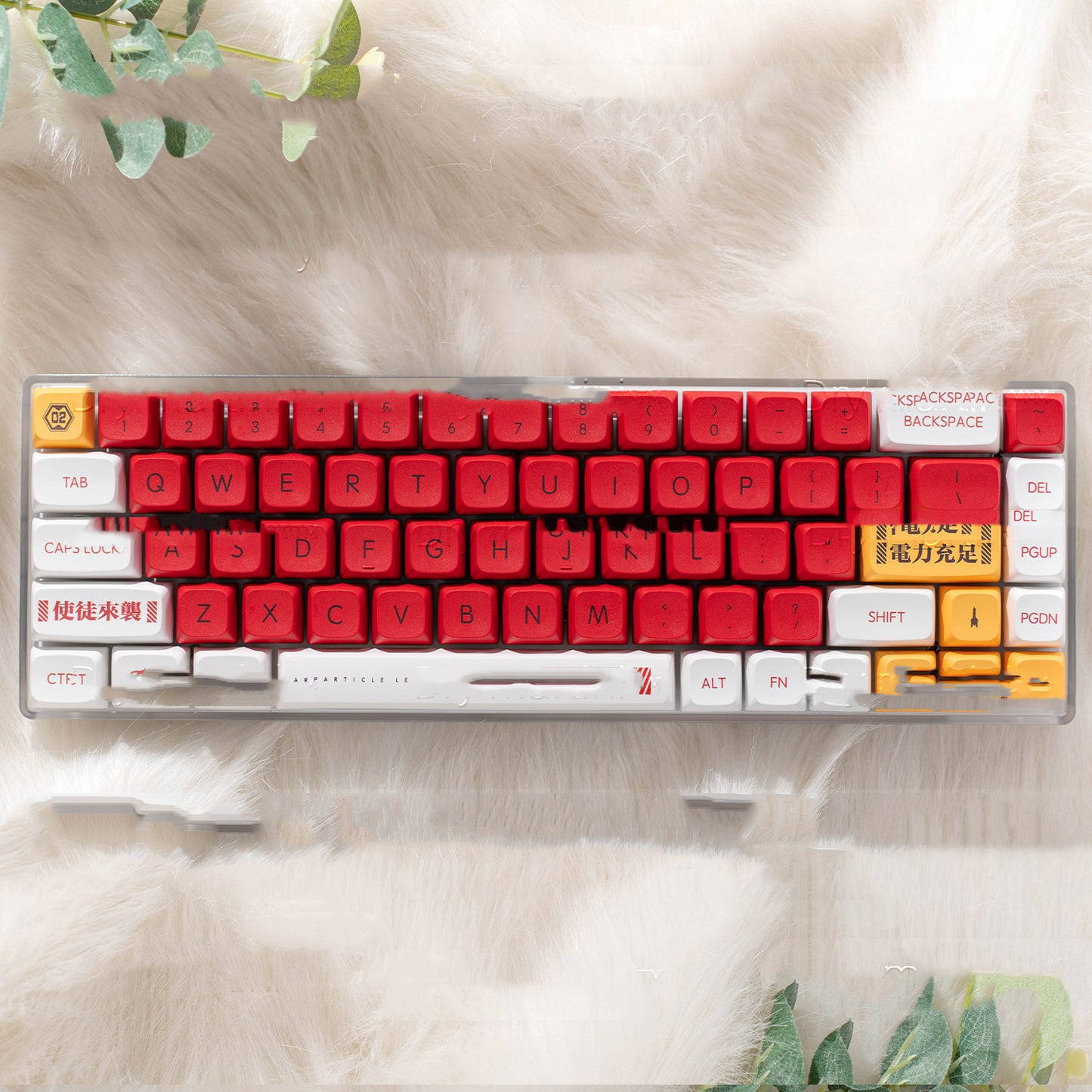 Transparent Three-Mode Mechanical Keyboard: Hot-Swappable and Wireless Bluetooth