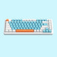 Transparent Three-Mode Mechanical Keyboard: Hot-Swappable and Wireless Bluetooth