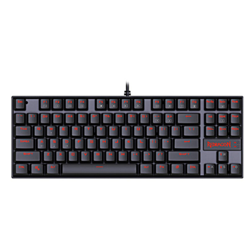 Monochrome Backlit 87-Key Mechanical Gaming Keyboard