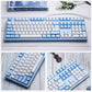 Mechanical Keyboard Sea Rhyme Light Blue Cyan Axis Red Axis Gaming