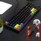 Blackmail K870T Wireless Bluetooth Dual Mode Mechanical Keyboard - 87 Keys