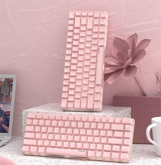 Notebook Luminous Gaming Keyboard Red Axis Tea Axis