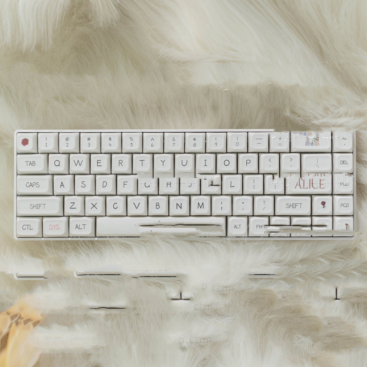 Transparent Three-Mode Mechanical Keyboard: Hot-Swappable and Wireless Bluetooth