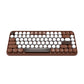 Bluetooth Wireless Keyboard for Mobile Phones, Tablets, Notebooks, and Home Office — Punk Style