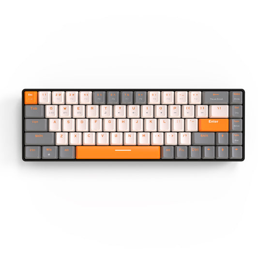 Wolf K68 Wireless Bluetooth 24 Dual-mode Mechanical Keyboard