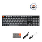 Bluetooth Wireless Thin Low Axis Mechanical Keyboard Computer Backlight 104 Keys