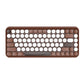 Bluetooth Wireless Keyboard for Mobile Phones, Tablets, Notebooks, and Home Office — Punk Style