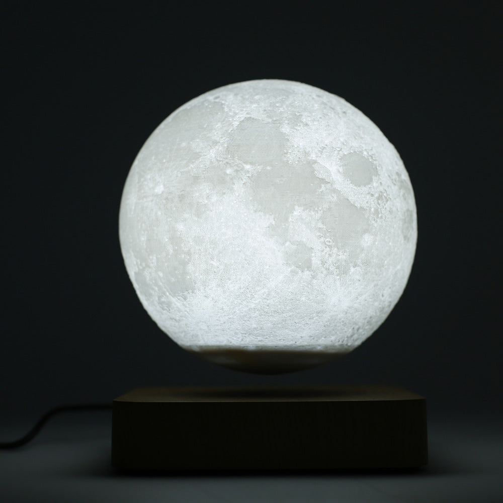 Creative Rotating 3D Magnetic Levitation Moon LED Night Lamp Callipson