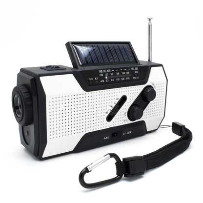 Emergency Radio 6-in-1 Radio Solar Batterie Hand-Cranked Flashlight Callipson