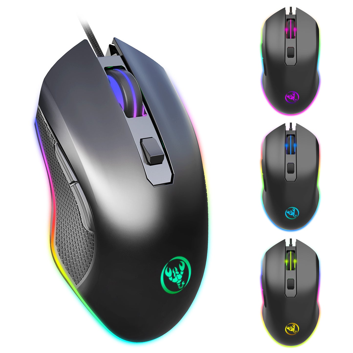 Gaming Mouse With Luminous Wired Mouse Callipson