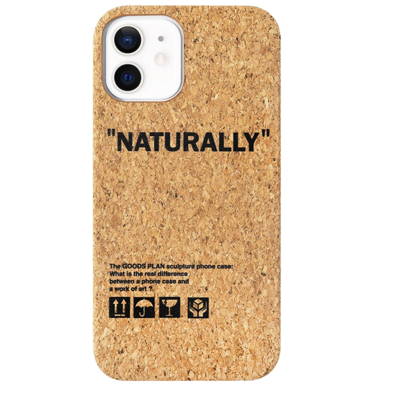 Creative Personality Suitable For IPhone Wood Grain Case Callipson