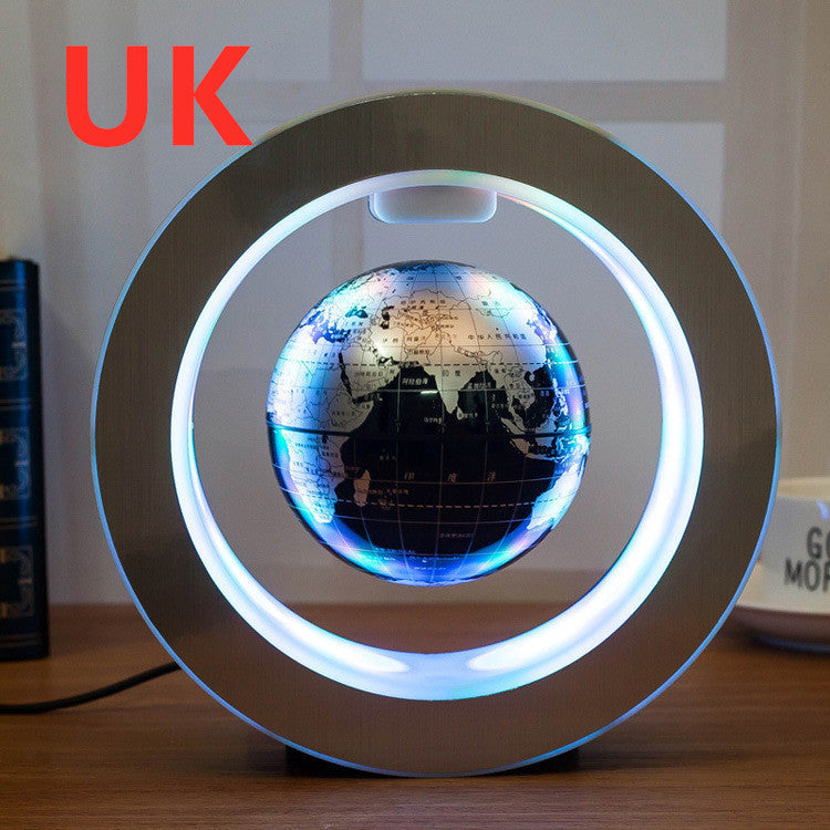 Floating Round LED Magnetic World Map Globe Lamp - Asia style Discount 132,99 € at Callipson