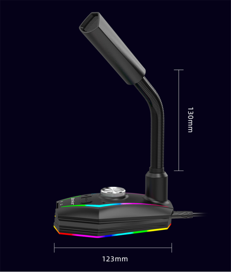 Computer Microphone Usb Wired Microphone Game Capacitor Callipson