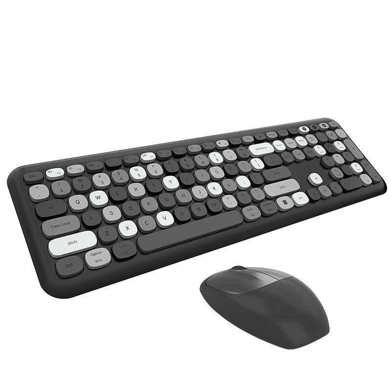 Wireless Office Punk Keyboard And Mouse Set Callipson