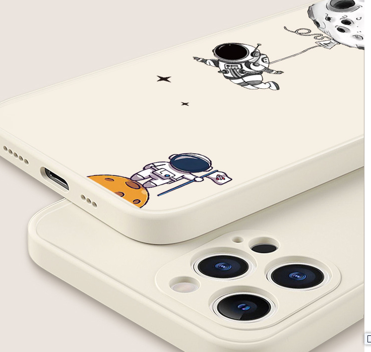 Applicable Astronaut Liquid Phone Case