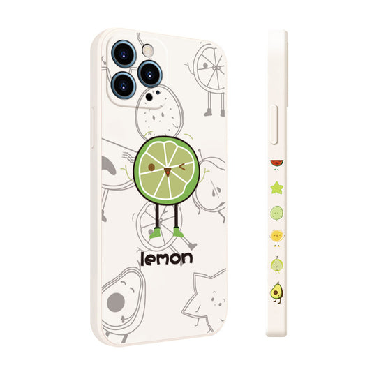 Watermelon iPhone Case Lemon Liquid Side Printing Protective Cover Callipson