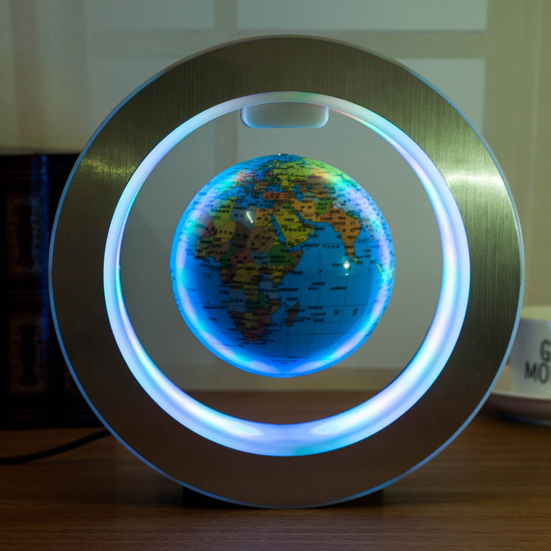 Floating Round LED Magnetic World Map Globe Lamp - Asia style Discount 132,99 € at Callipson