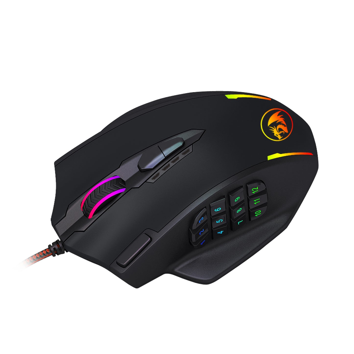 Redragon M908 One-Hander Macro Defines Mouse Callipson