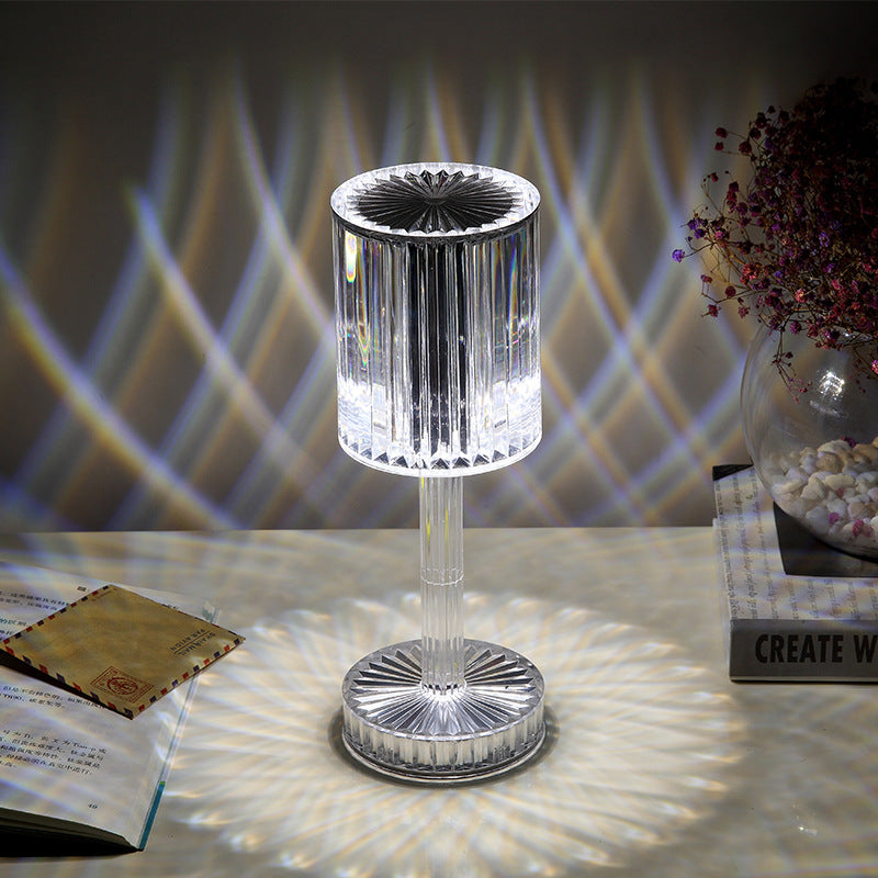 Crystal Table Lamp - Decoration Diamond Romantic Warm Led Night Light Callipson