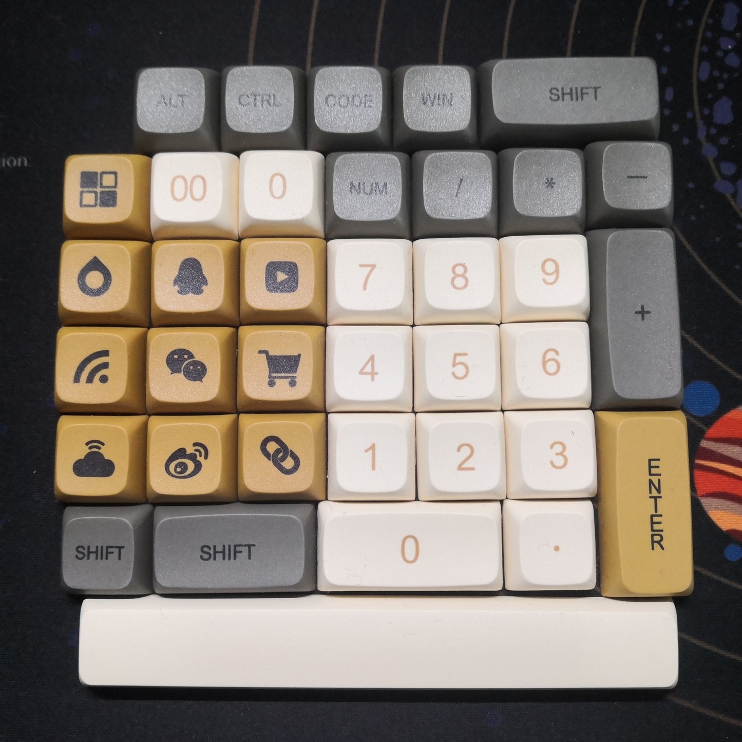 Shimmer Keycap XDA High Sublimation Callipson