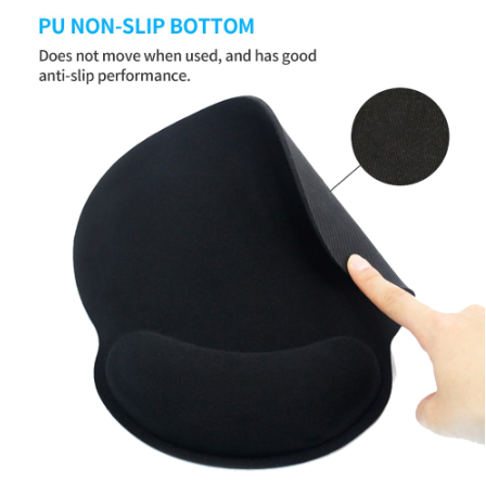 Wrist Rest Mouse Pad With Gel Anti Slip Callipson