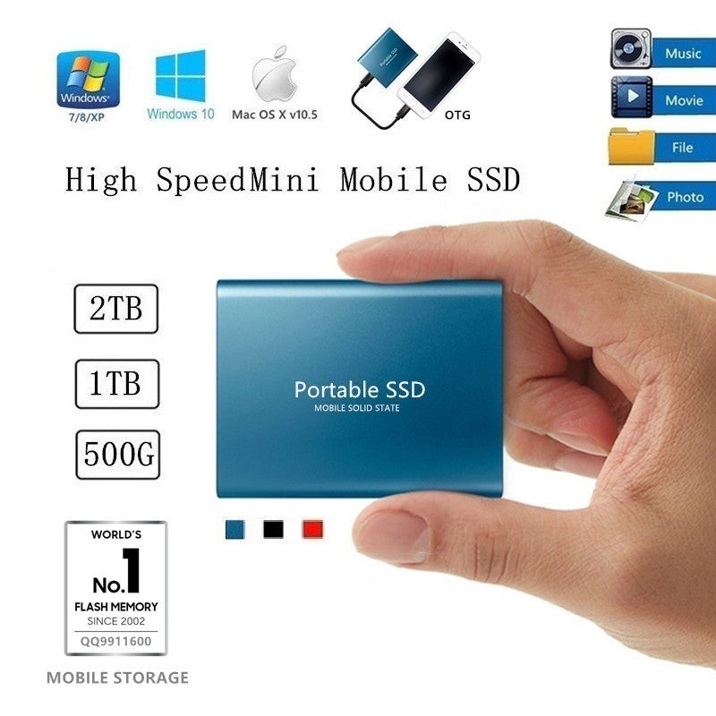 SSD Mobile Solid State Drive 2TB 1T 500G Callipson