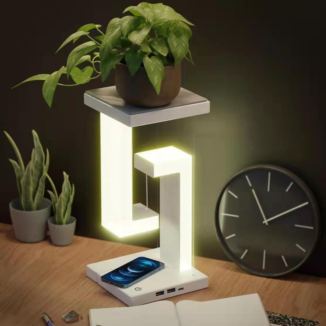 Floating Wireless Charging Table Lamp Discount 110,99 € at Callipson