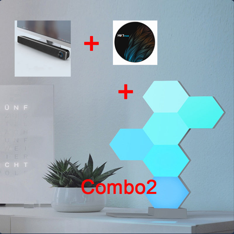 Smart Home Quantum Lamp APP Voice Control 1600W Hue Light Tone Shake Callipson