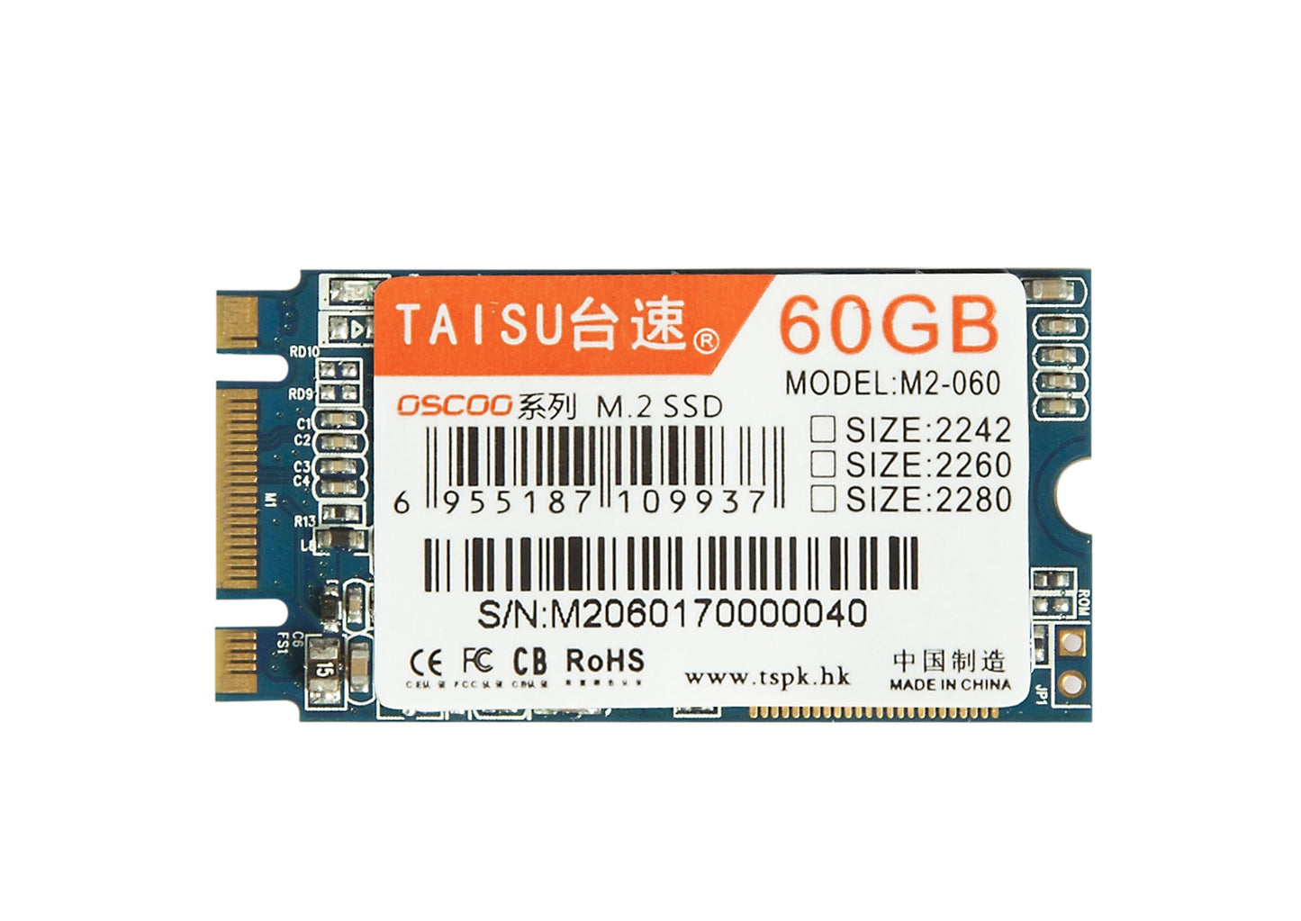 SSD solid TAISU 60GB 120GB 240GB NGFF Callipson