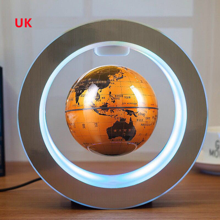 Floating Round LED Magnetic World Map Globe Lamp - Asia style Discount 132,99 € at Callipson