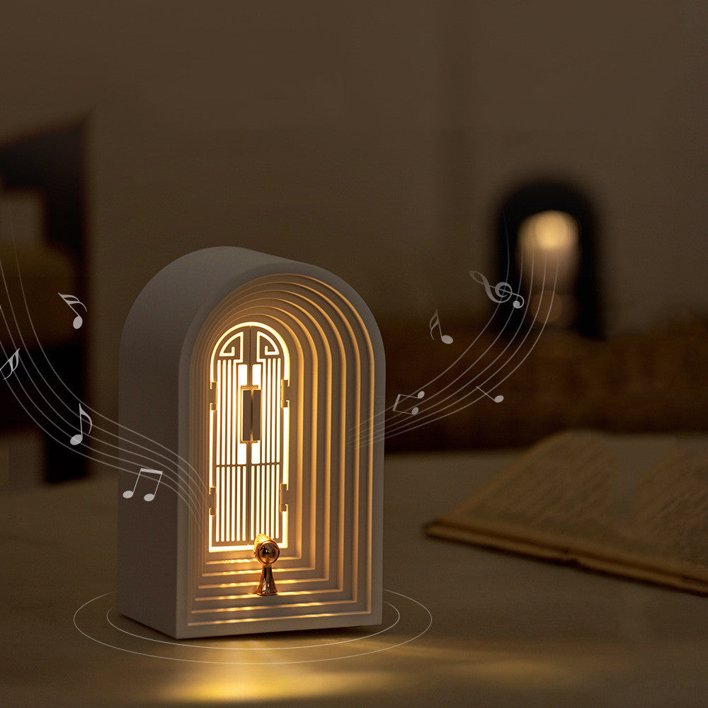 Nordic Table Lamp LED Creative Bedside Decoration Bluetooth Speaker Callipson