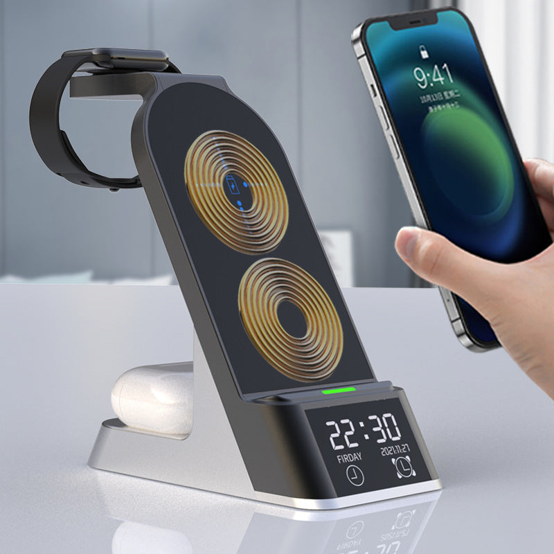 Creative H35 Multifunctional Wireless Charging With Alarm Clock Callipson