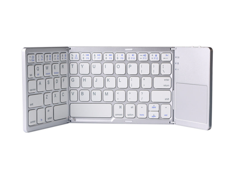 Ultra-thin Tri-fold Folding Touch Keyboard Callipson