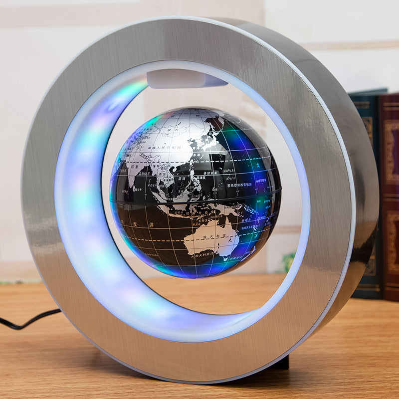 Floating Round LED Magnetic World Map Globe Lamp - Asia style Discount 132,99 € at Callipson