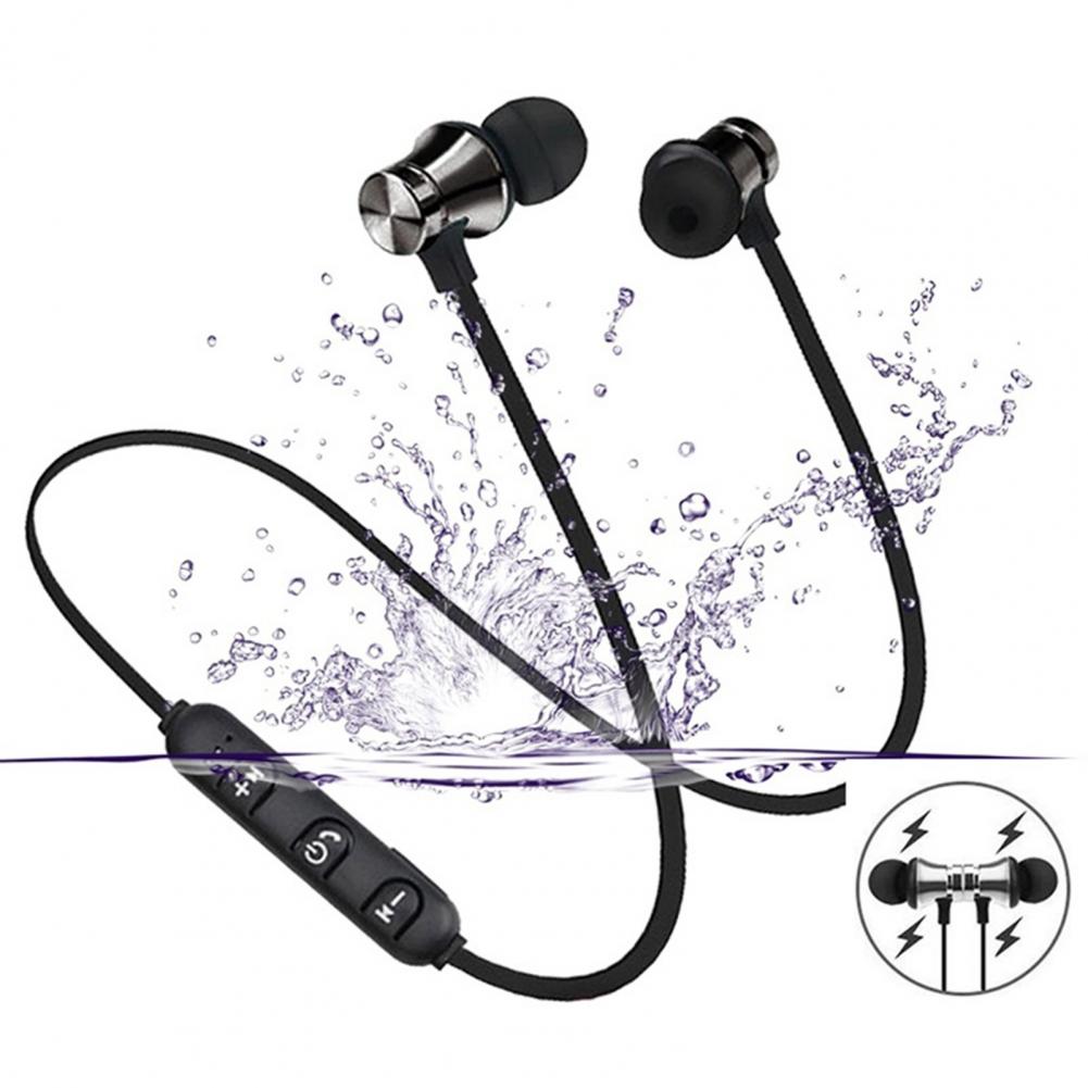 Magnetic Wireless Bluetooth Earphone Stereo Sports Waterproof Earbuds Wireless in-ear Headset with Mic Callipson