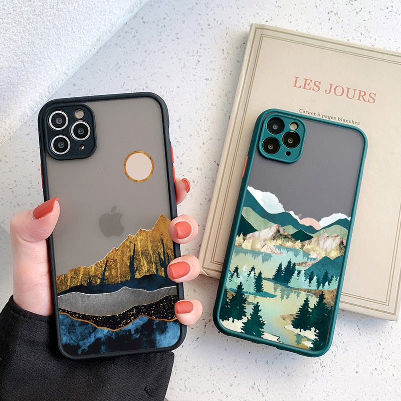 Hand Painted Phone Case For iphone Shockproof Cover Callipson