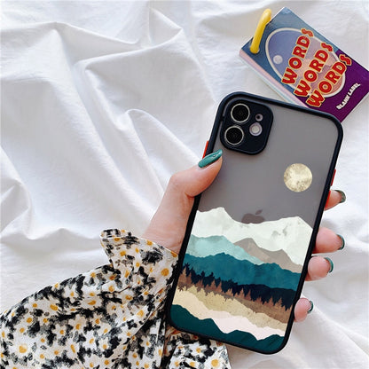 Hand Painted Phone Case For iphone Shockproof Cover Callipson