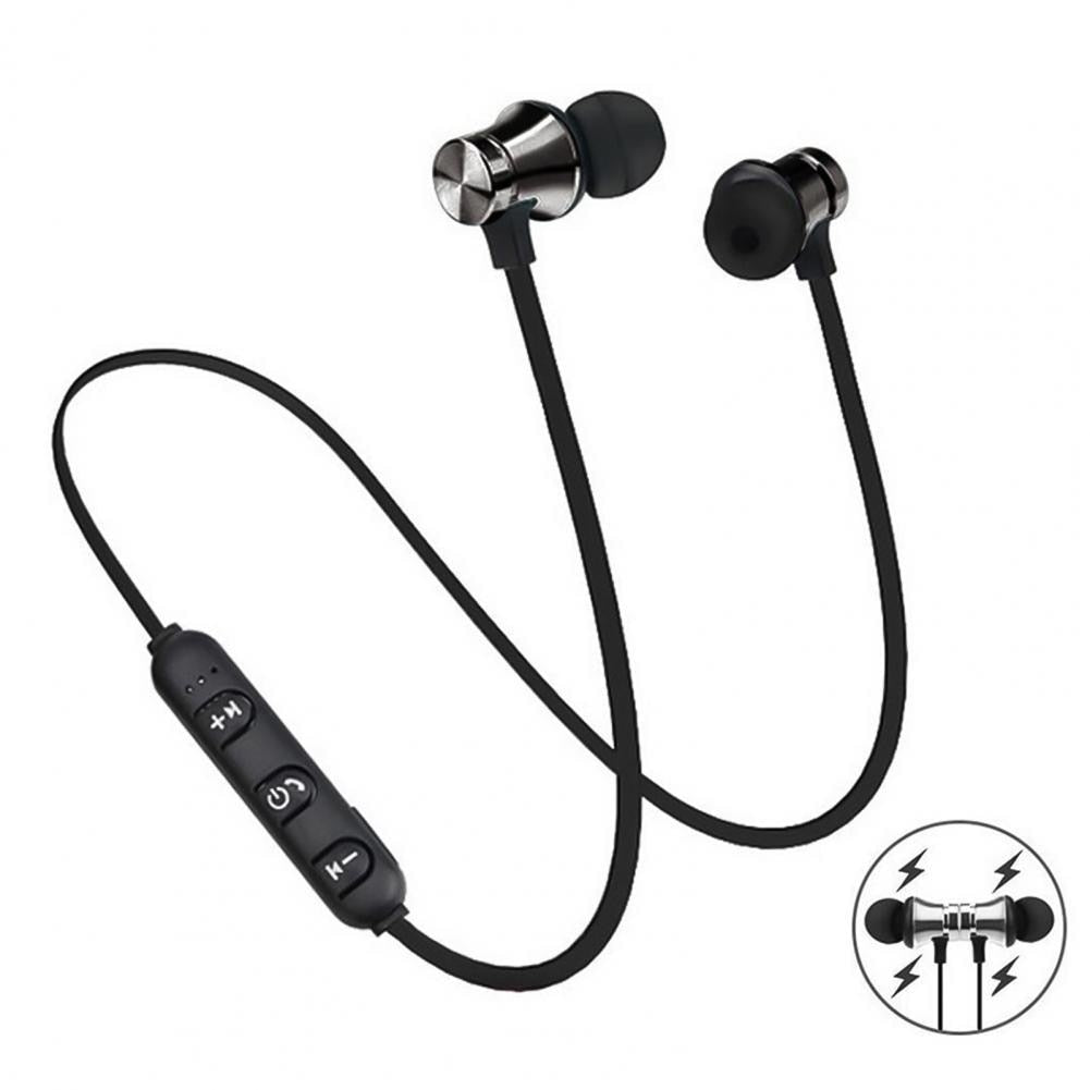 Magnetic Wireless Bluetooth Earphone Stereo Sports Waterproof Earbuds Wireless in-ear Headset with Mic Callipson