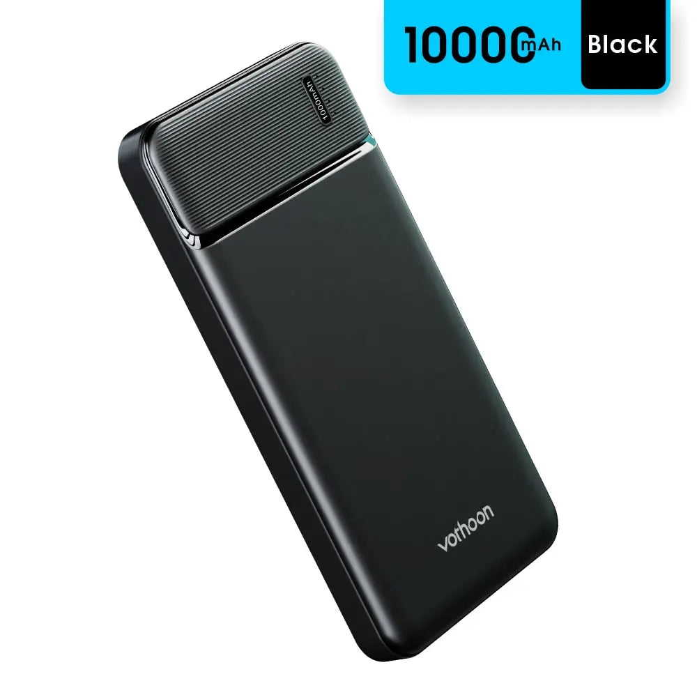 Vothoon Power Bank 10000mAh 2 USB Portable Charging Power Bank Callipson