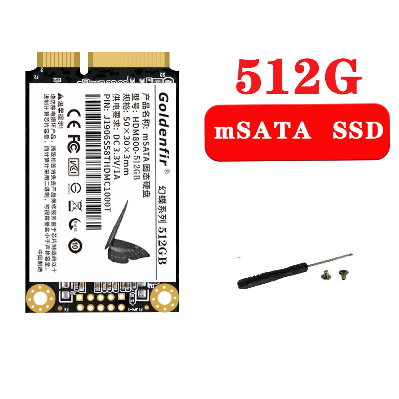 SSD 512GB Desktop Notebook Computer Universal Mini SATA Genuine SSD Callipson