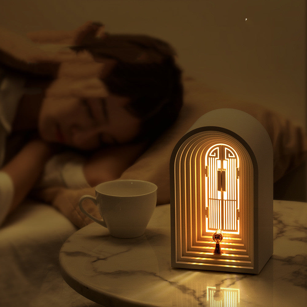 Nordic Table Lamp LED Creative Bedside Decoration Bluetooth Speaker Callipson