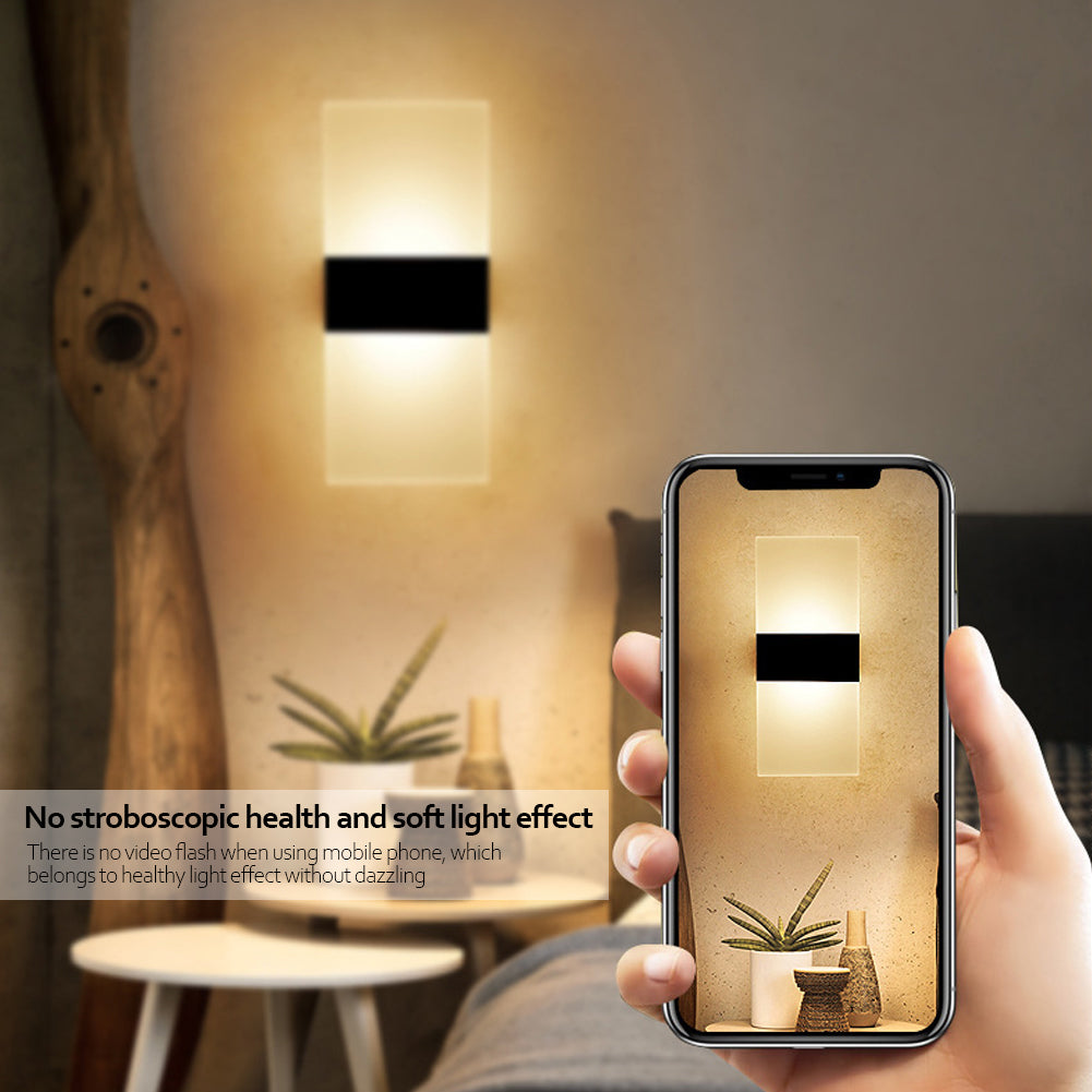 Wall lamp with USB rechargeable interior light for home Callipson