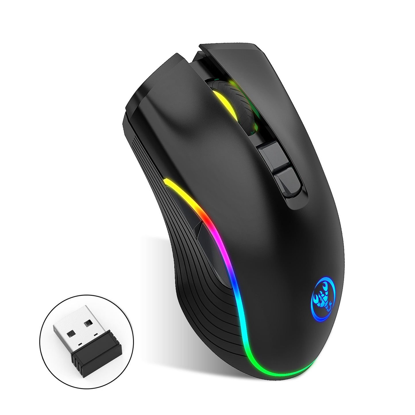 TYPE-C Interface Seven-button Gaming RGB Luminous Mouse Callipson